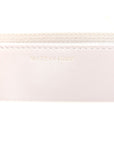 Lambskin Quilted CHNL 19 Wallet On Chain WOC Grey
