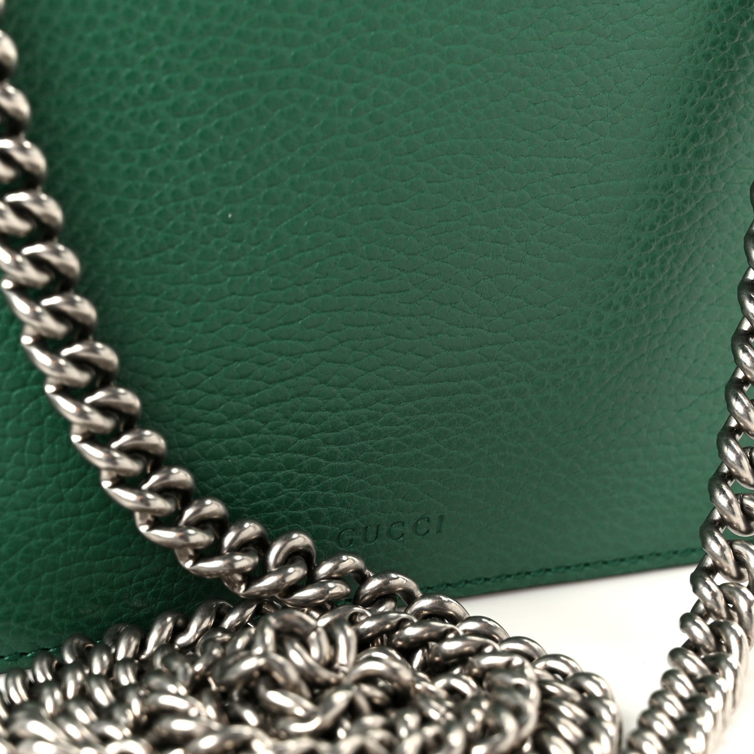 Calfskin Mini Dionysus Shoulder Bag Emerald