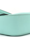 X TIFFANY Nappa Silver Baguette Blue Tiffany Silver