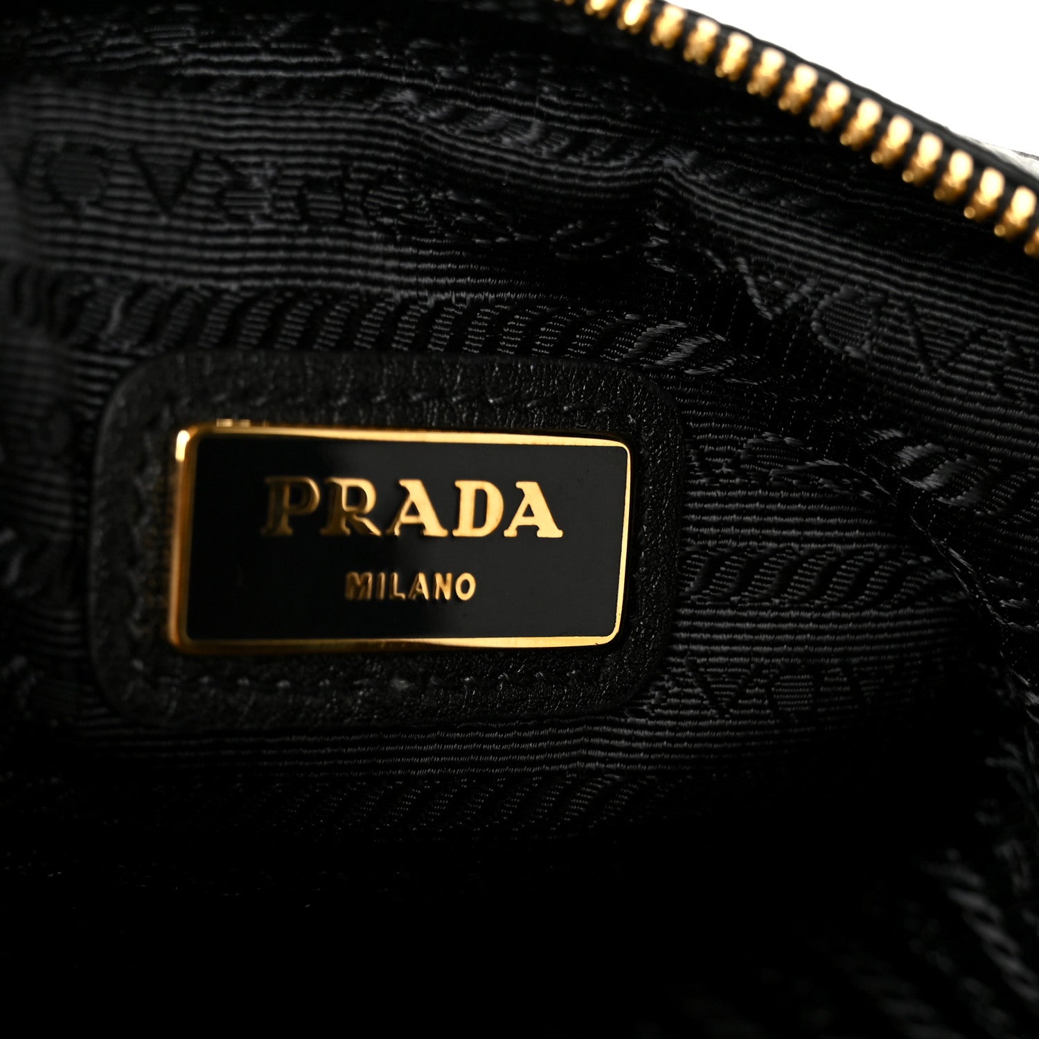 Vitello Daino Medium Double Zip Shoulder Bag Black