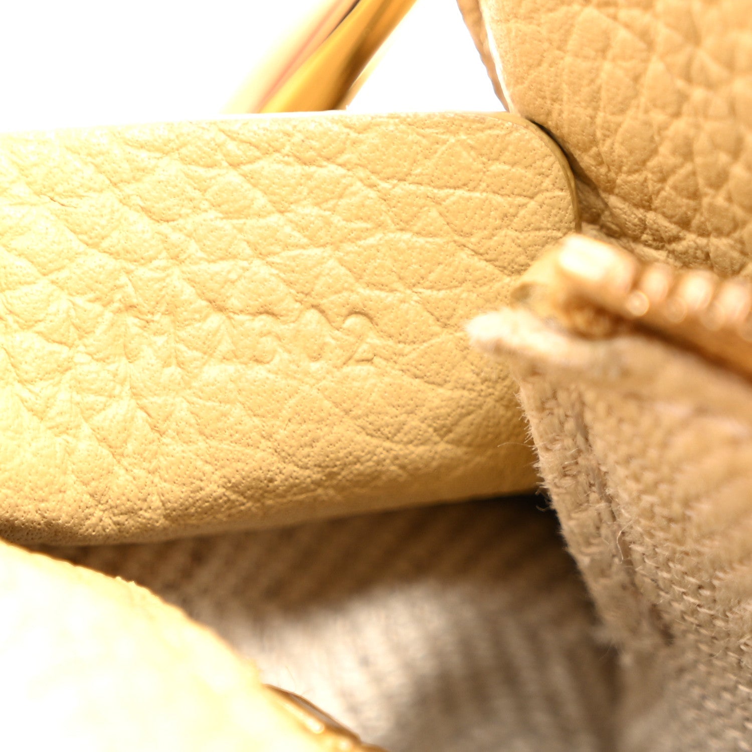 Calfskin Mini Puzzle Bag Dark Butter