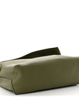 Calfskin Puzzle Hobo Avocado