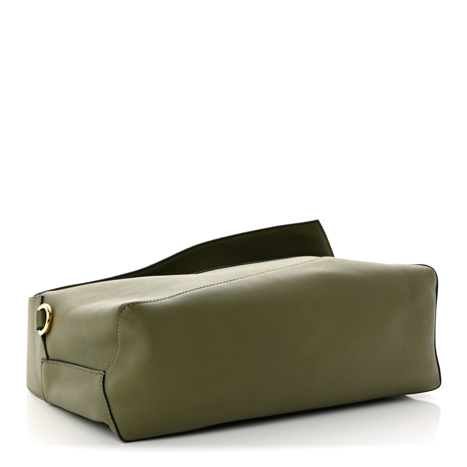 Calfskin Puzzle Hobo Avocado