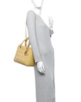 Patent Cannage Medium Lady D1OR Beige