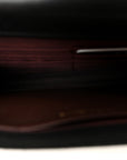 Lambskin Quilted Wallet On Chain WOC Black