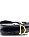 Calfskin Mini Saddle Bag Blue