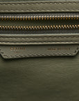 Smooth Calfskin Mini Luggage Almond