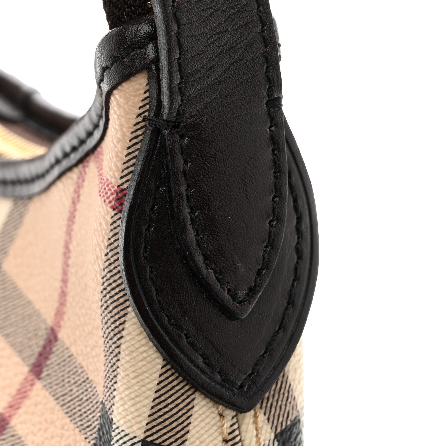 Haymarket Check Small Shoulder Bag Chocolate