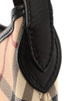 Haymarket Check Small Shoulder Bag Chocolate