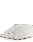 X PEANUTS Goyardine Reversible Anjou GM White