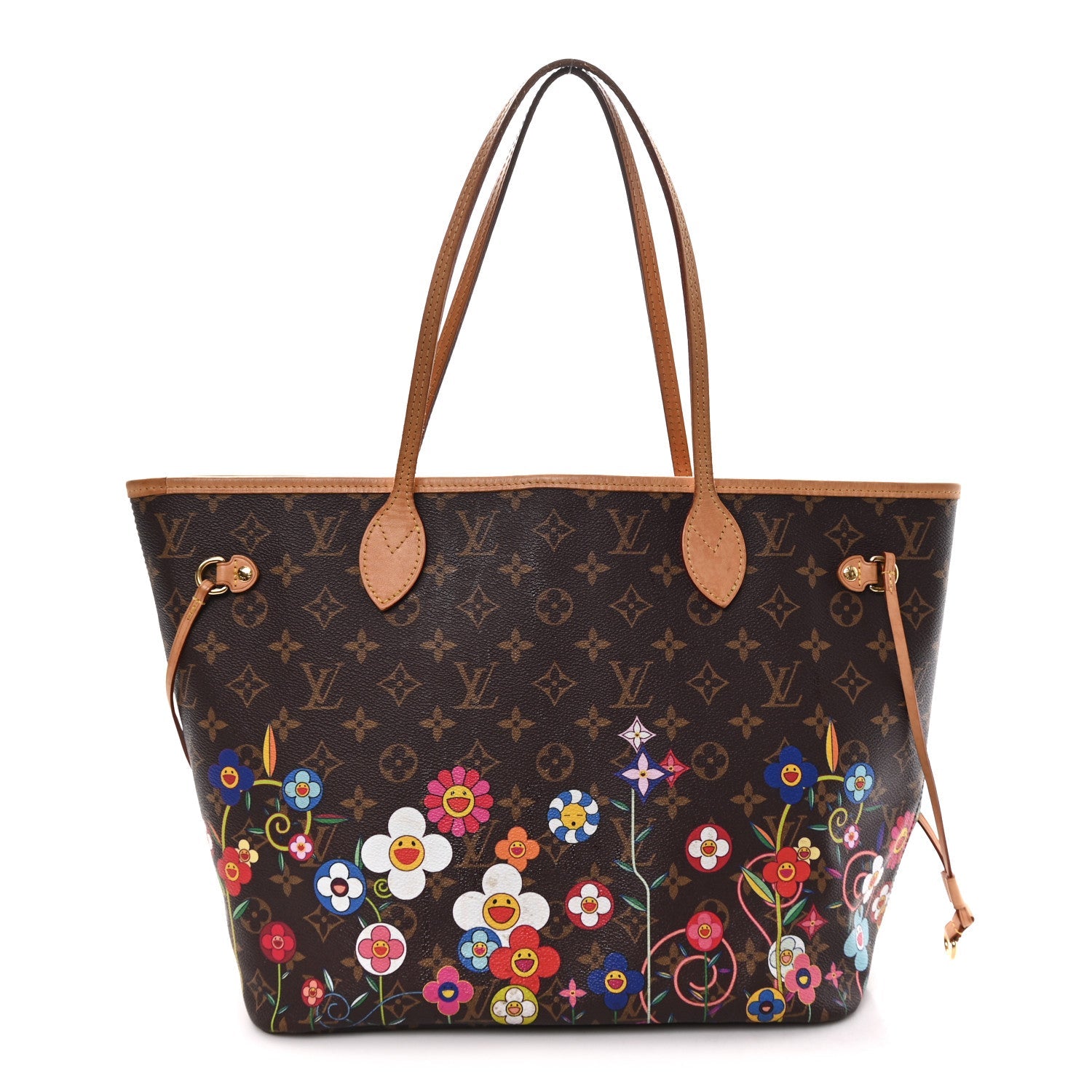 LV X TM Monogram Flowers Neverfull MM