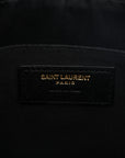 Calfskin Matelasse Monogram Lou Camera Bag Black