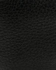 Pebbled Calfskin Small Soho Disco Bag Black