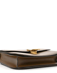 Box Calfskin Medium Classic Box Flap Bag  Camel