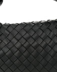 Nappa Intrecciato Teen Jodie Hobo Black