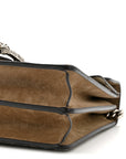 GG Supreme Monogram Small Dionysus Shoulder Bag Taupe