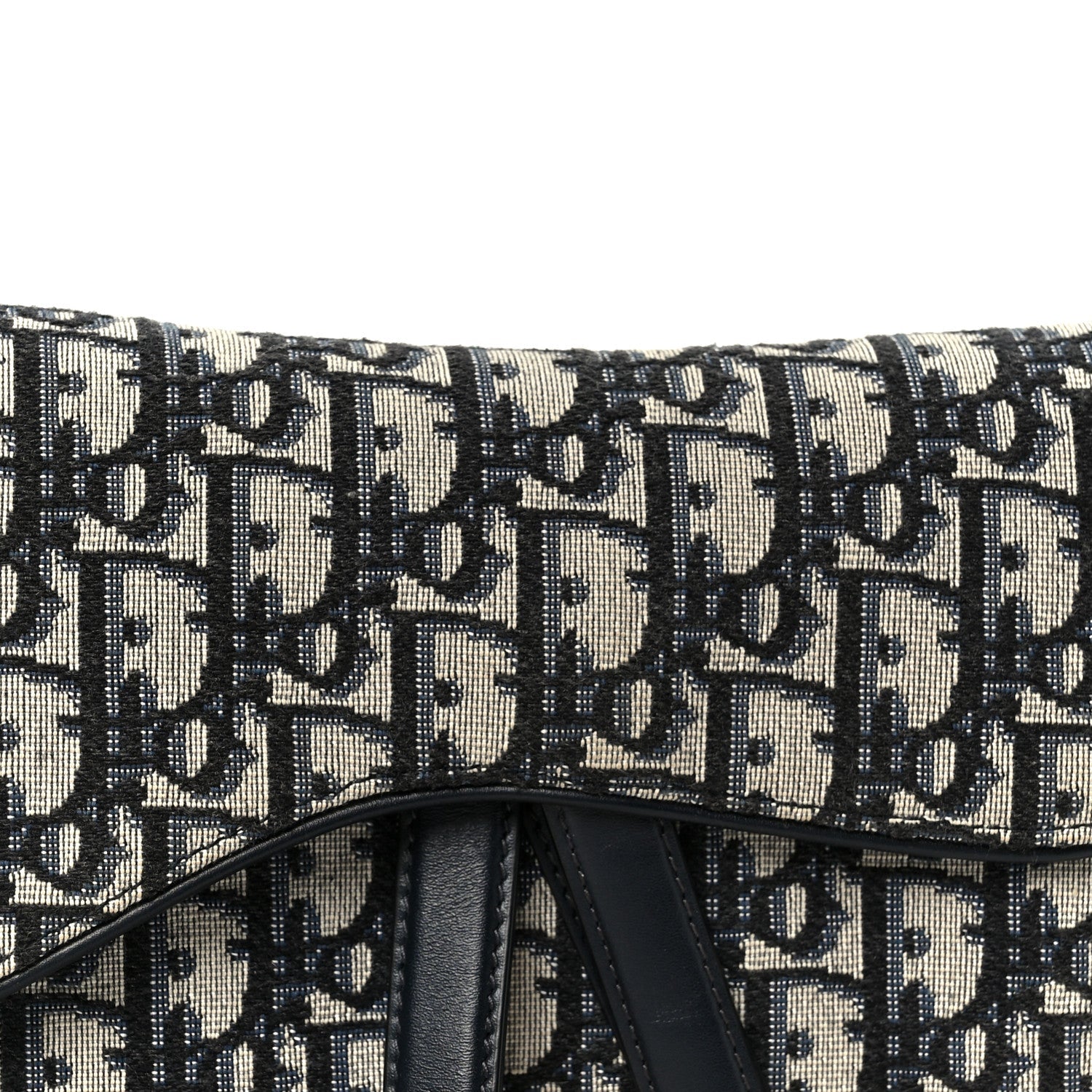 Oblique Saddle Bag Blue