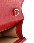 Calfskin Super Mini Dionysus Shoulder Bag Hibiscus Red