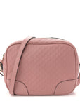 Soft MicroGCCIssima Mini Bree Messenger Bag Soft Pink