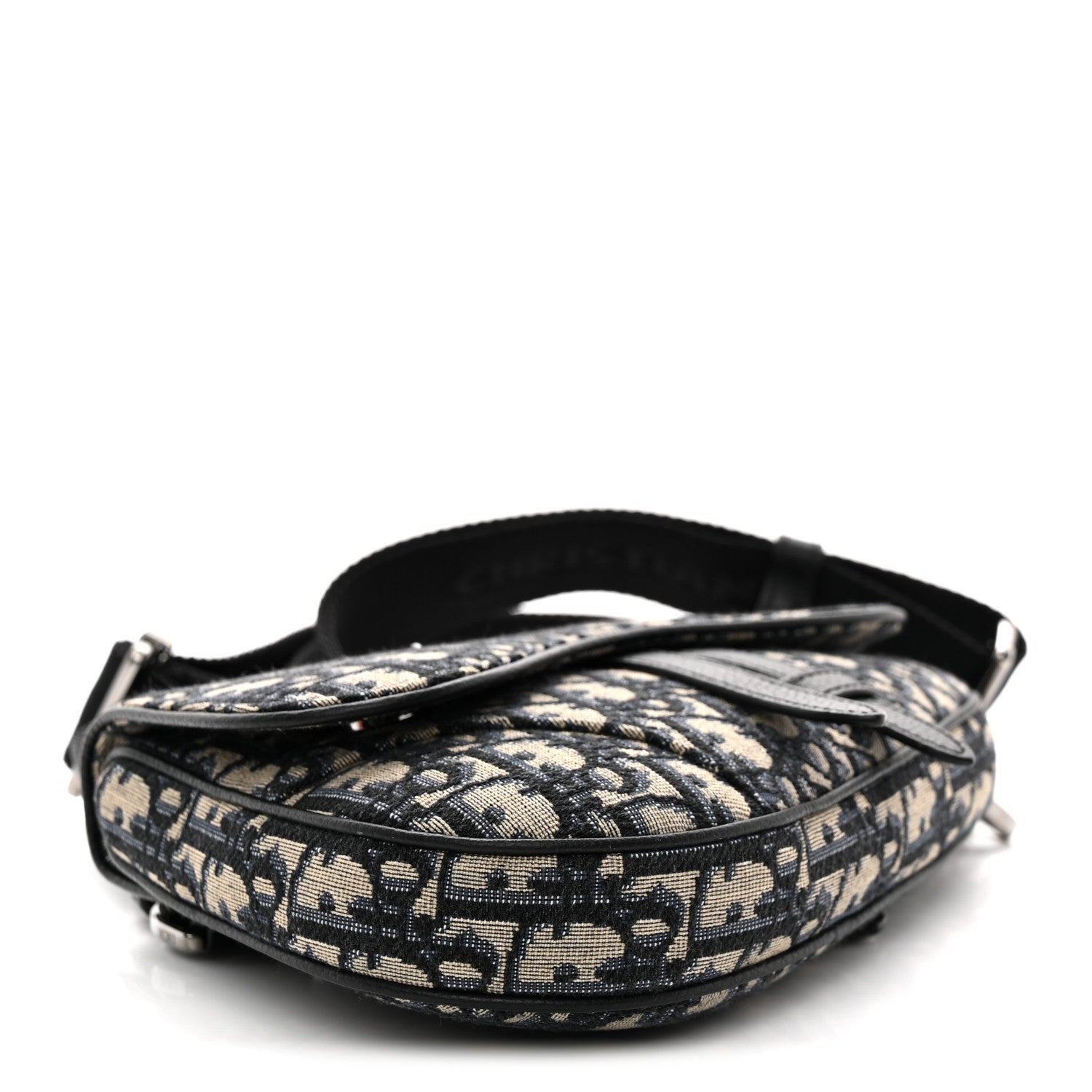 Oblique Mens Mini Saddle Bag Blue