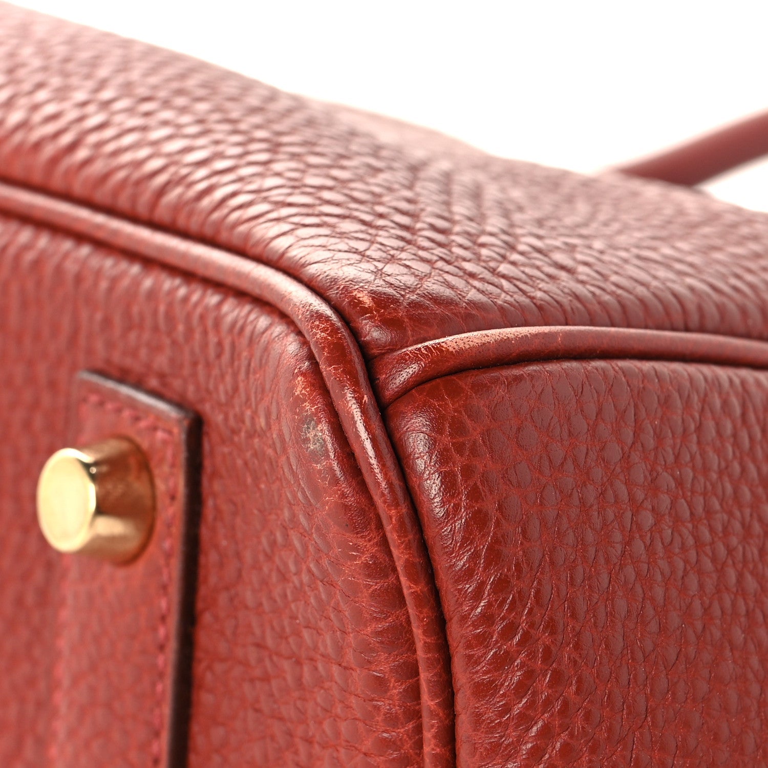 Togo Verso Birkin 35 Brique Ebene