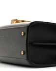 Grain de Poudre Mini Classic Monogram Cassandra Top Handle Black