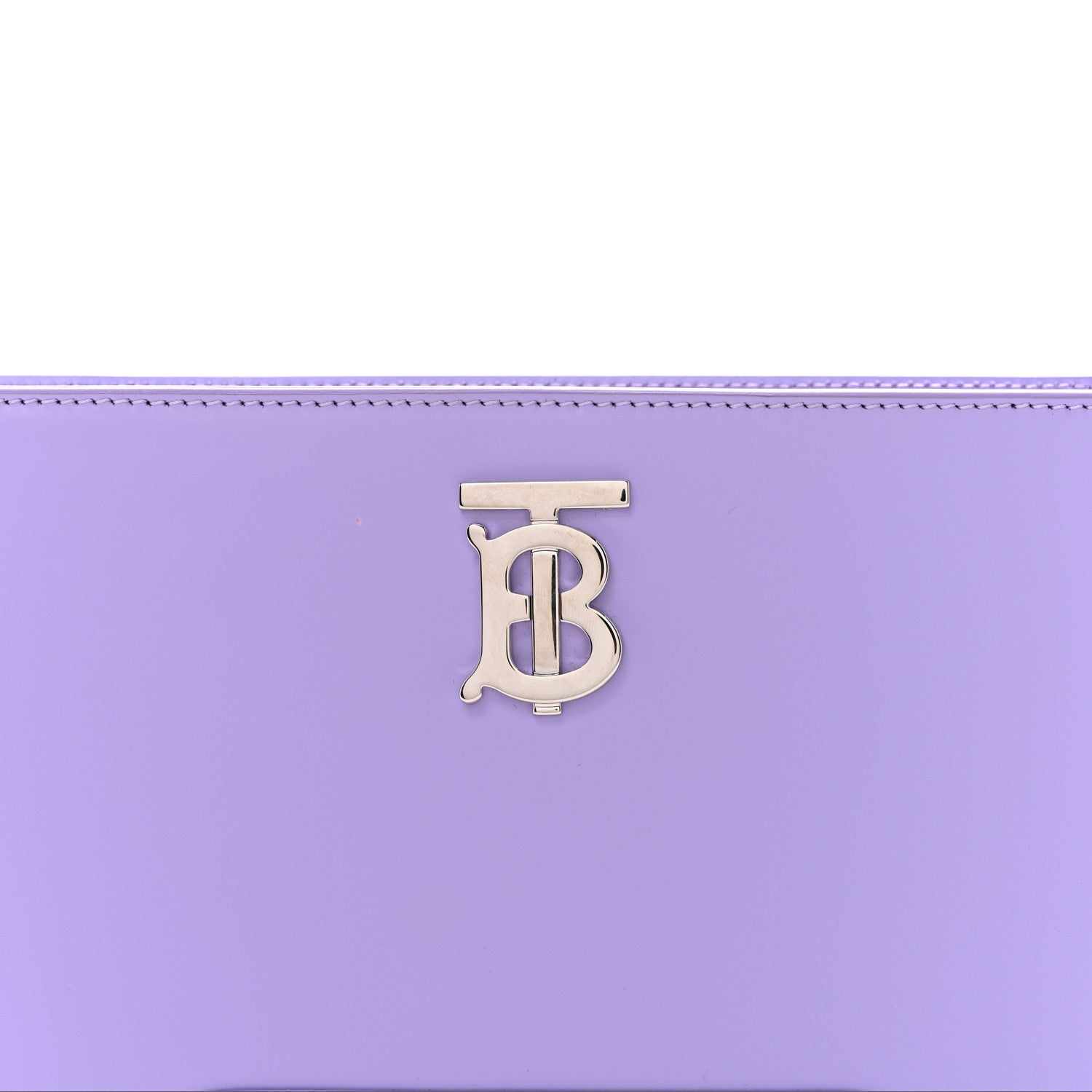 Smooth Calfskin TB Shoulder Bag Soft Violet