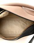 Calfskin Small Puzzle Bag Sand Hazelnut Ash