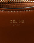 Smooth Calfskin Medium Strap Ava Shoulder Bag Tan