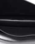 Shiny Calfskin Triomphe Multipochette Black