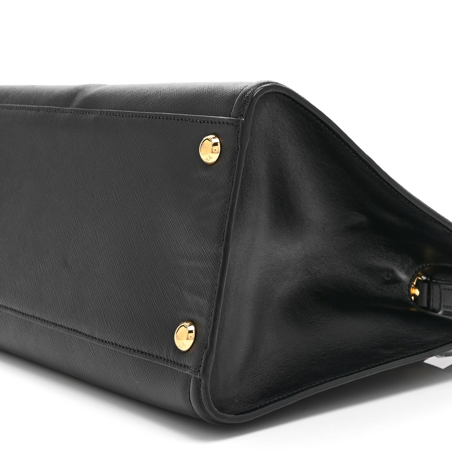 Saffiano Soft Calfskin Tote Black