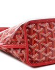 Goyardine Reversible Mini Anjou Red
