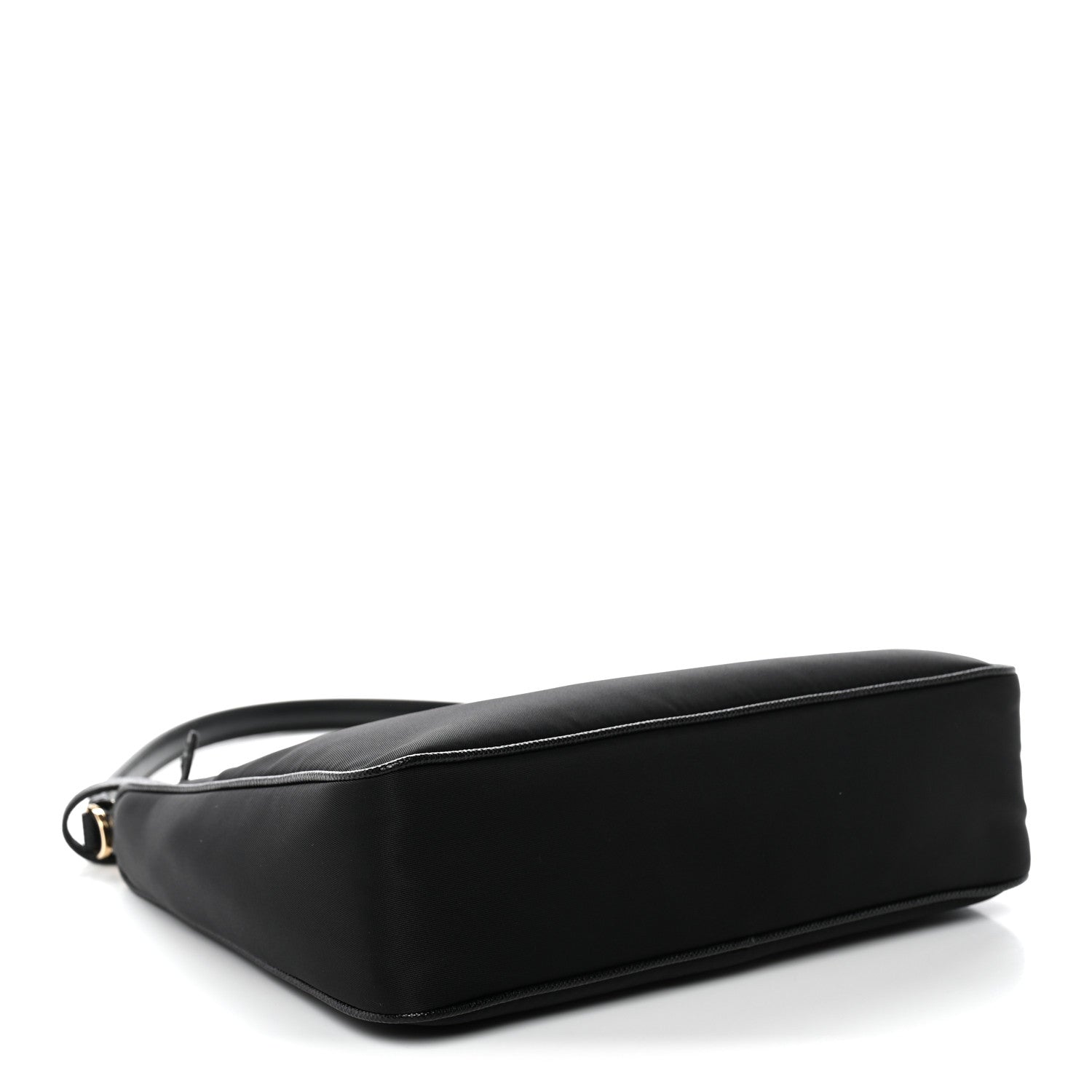 Tessuto Nylon Saffiano Mini Re-Edition 2005 Bag Black