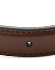 Vitello Large Soft Peekaboo Mogano