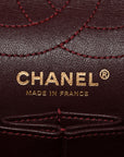 Aged Calfskin Quilted 2.55 Reissue 226 Flap Black