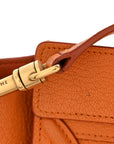 Goatskin Nano Luggage Orange