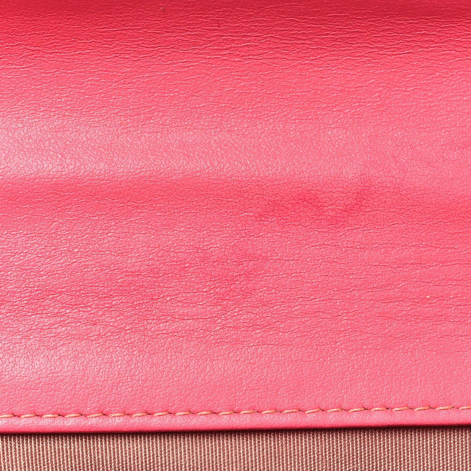 Wool Tweed Lambskin Quilted CHNL 19 Wallet On Chain WOC Coral Pink