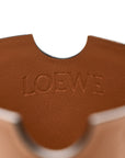 Smooth Calfskin Anagram Phone Pouch Tan