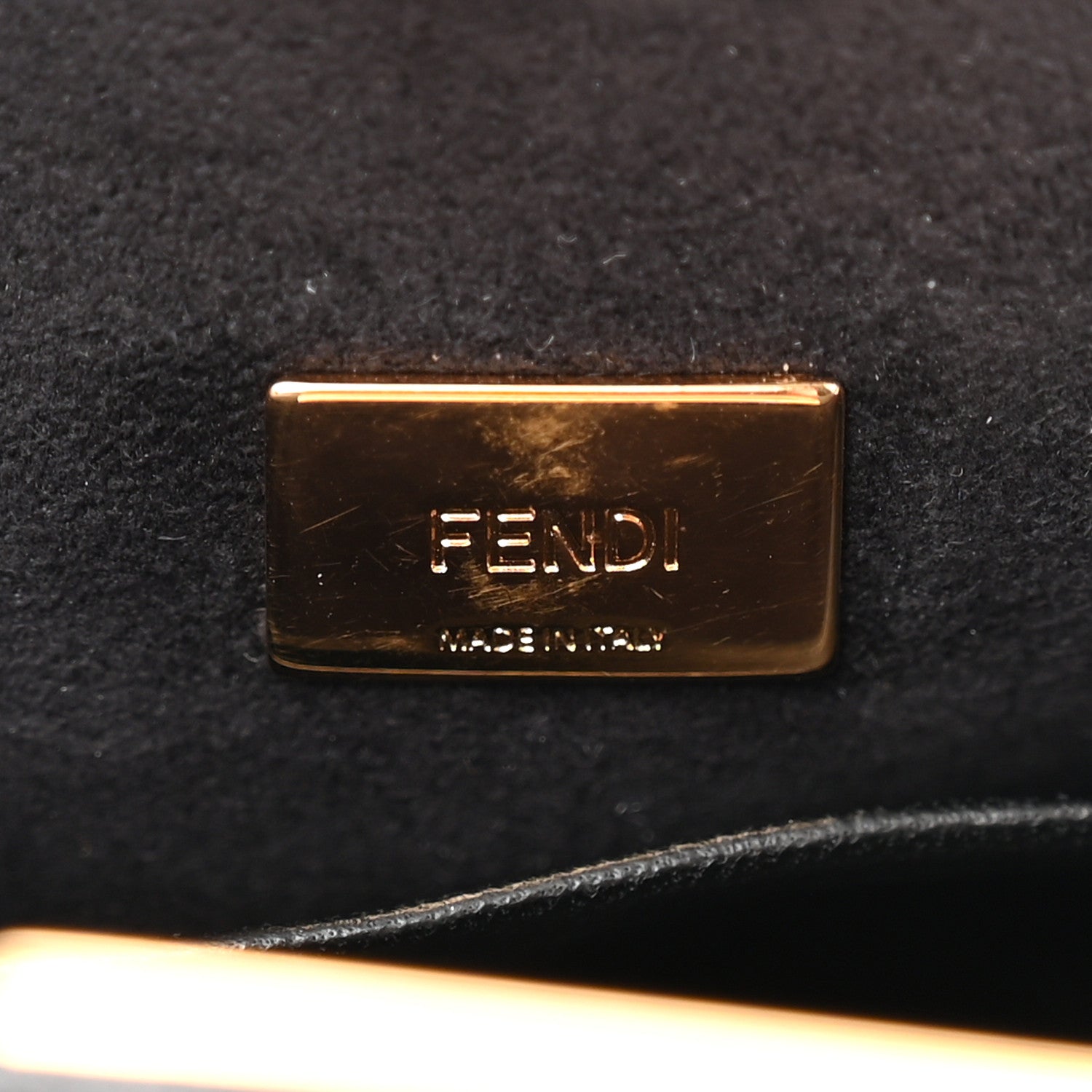 Nappa Micro Peekaboo Iconic Satchel Black