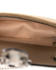 GG Supreme Monogram Super Mini Dionysus Shoulder Bag Taupe