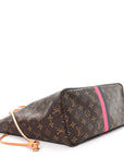 Monogram My LV Heritage Neverfull MM Fuchsia Black