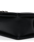 Lambskin Quilted New Medium Boy Flap Black