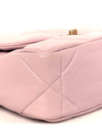 Lambskin Quilted Medium CHNL 19 Flap Light Pink