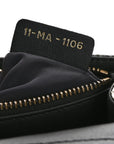 Snakeskin D1ORama Wallet on Chain Pouch Silver