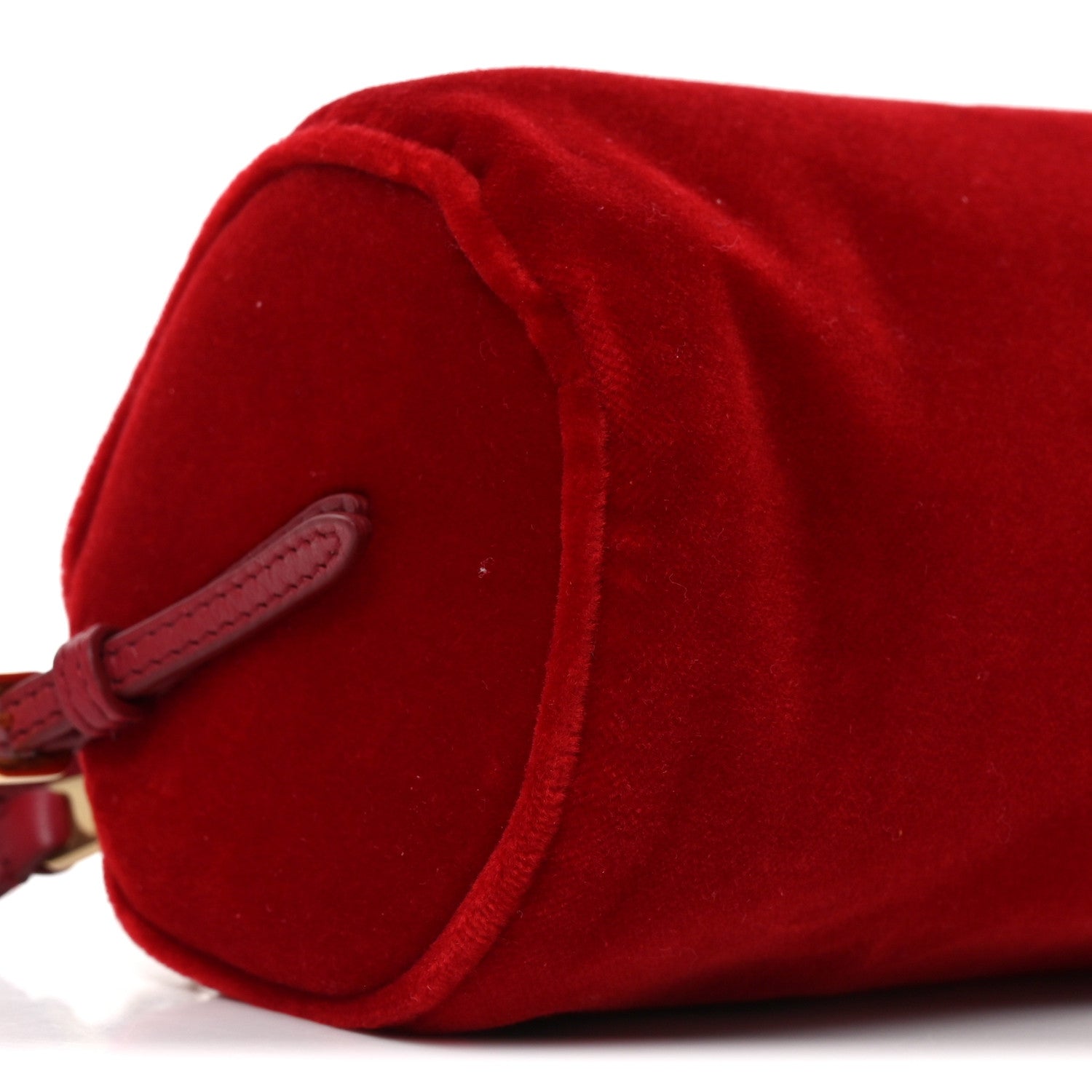 Velluto Mini Pouch Rosso