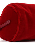 Velluto Mini Pouch Rosso