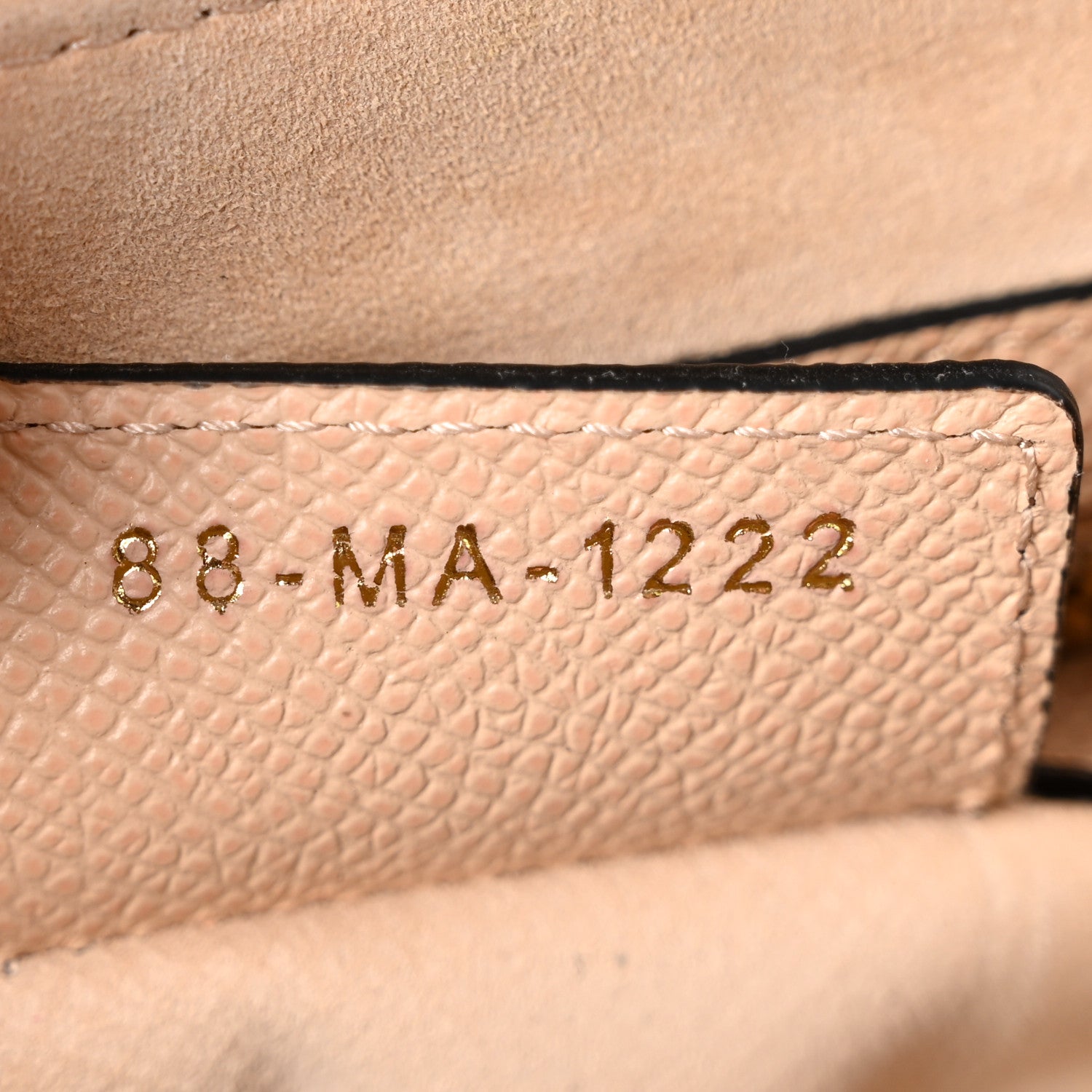Grained Calfskin Saddle Bag Fard