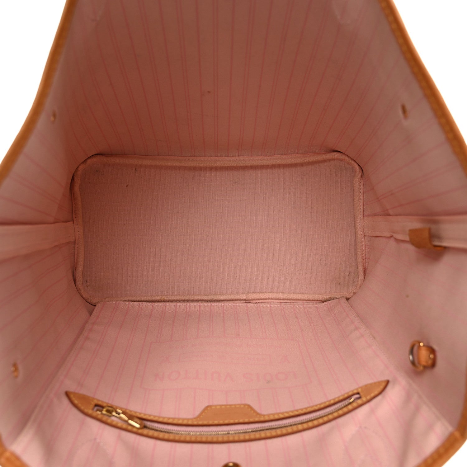 Damier Azur Neo Neverfull MM Rose Ballerine