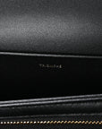 Shiny Calfskin Medium Triomphe Black