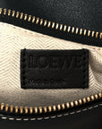 Calfskin Small Puzzle Bag Amber Light Oat Black